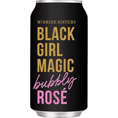 Black girl magic bubbly rose